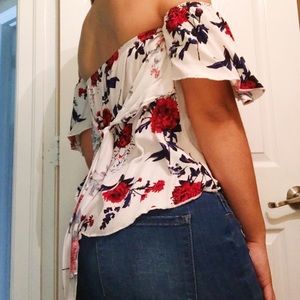 Over The Shoulder Blouse